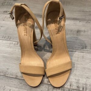 SCHUTZ Beige Women's Heels